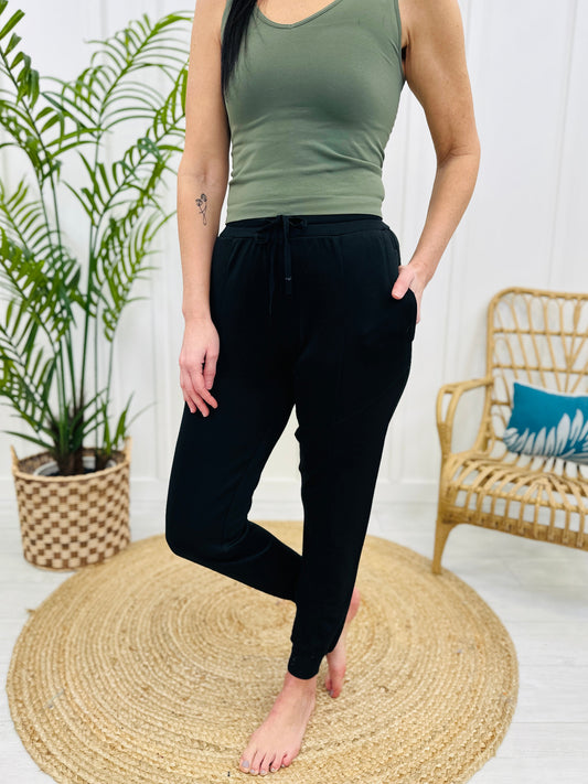 REG/CURVY Growth Mindset Bottoms In Black