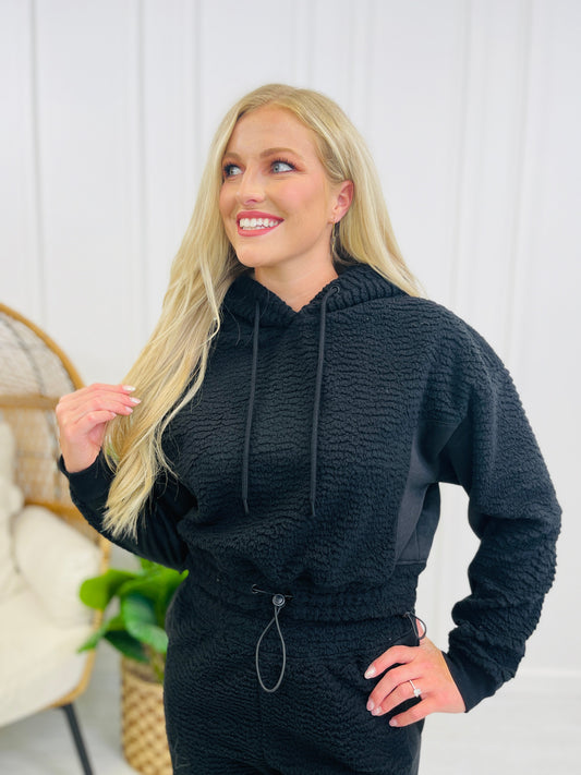 Further From Here Sherpa Hoodie- Multiple Colors!