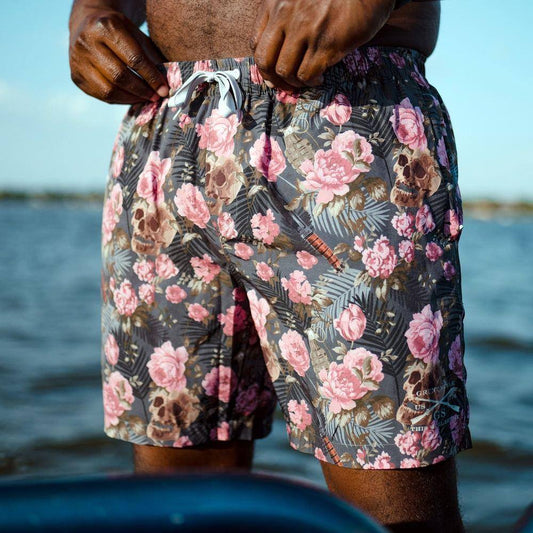 Patriotic Swim Trunks - Reaper