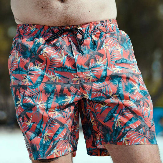 Patriotic Swim Trunks - Range Paradise