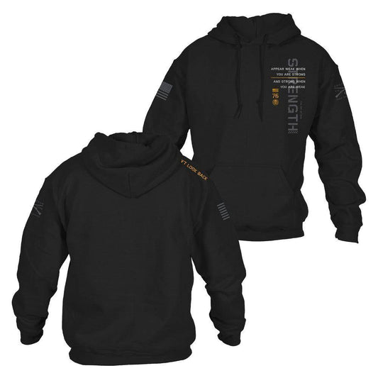 Don't Look Back Workout Hoodies for the Gym