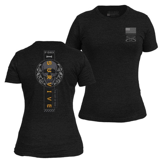 Patriotic Work Out Clothing - I Survive Shirt