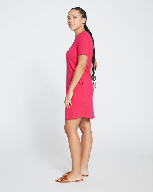 Halie T-Shirt Dress - Cerise