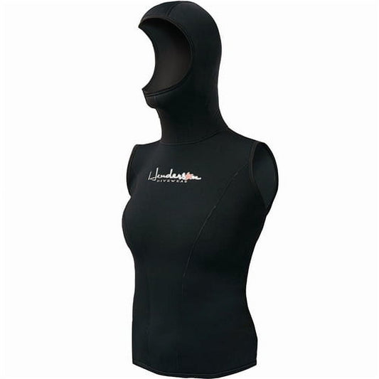 Henderson Womens 5/3mm Thermoprene Hooded Vest (Black, 12)