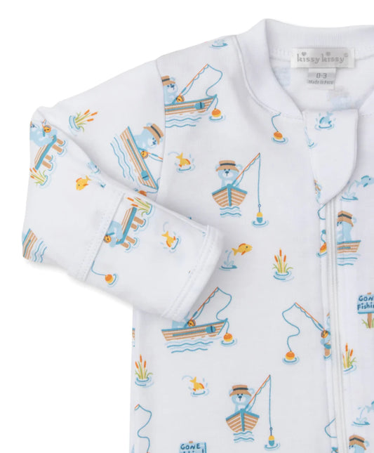Kissy Kissy Boys' Zip Footie