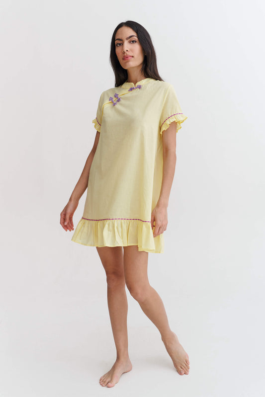 Frog Closure Dress