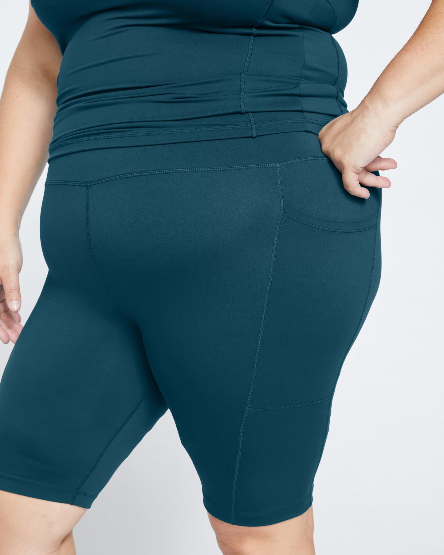 Next-to-Naked Bike Shorts - Deep Sea