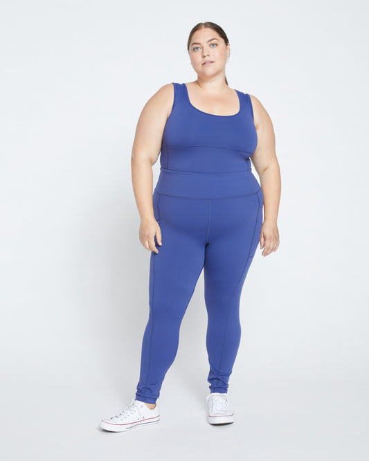 Next-to-Naked Pocket Legging - Rich Cobalt