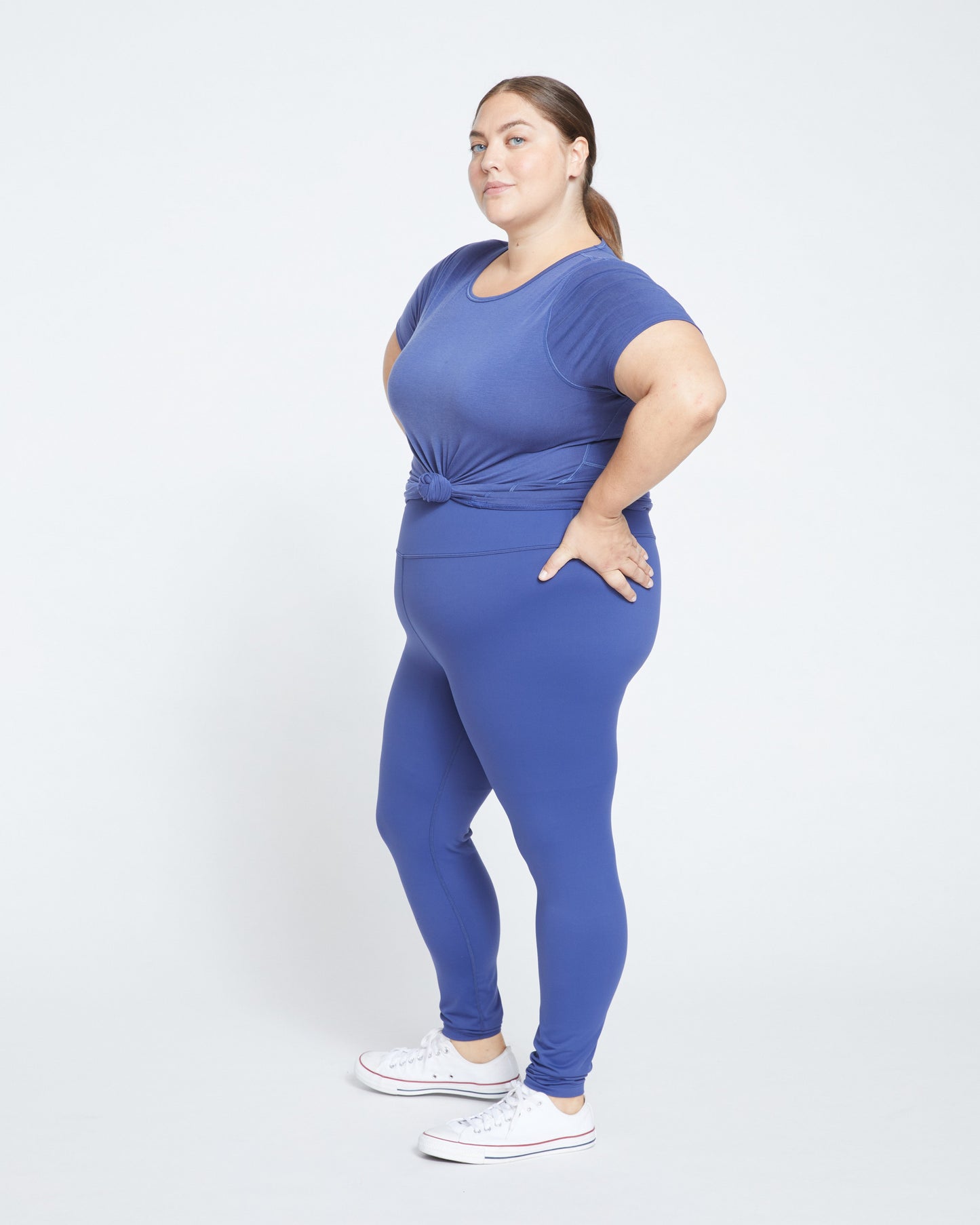Next-to-Naked Legging - Rich Cobalt