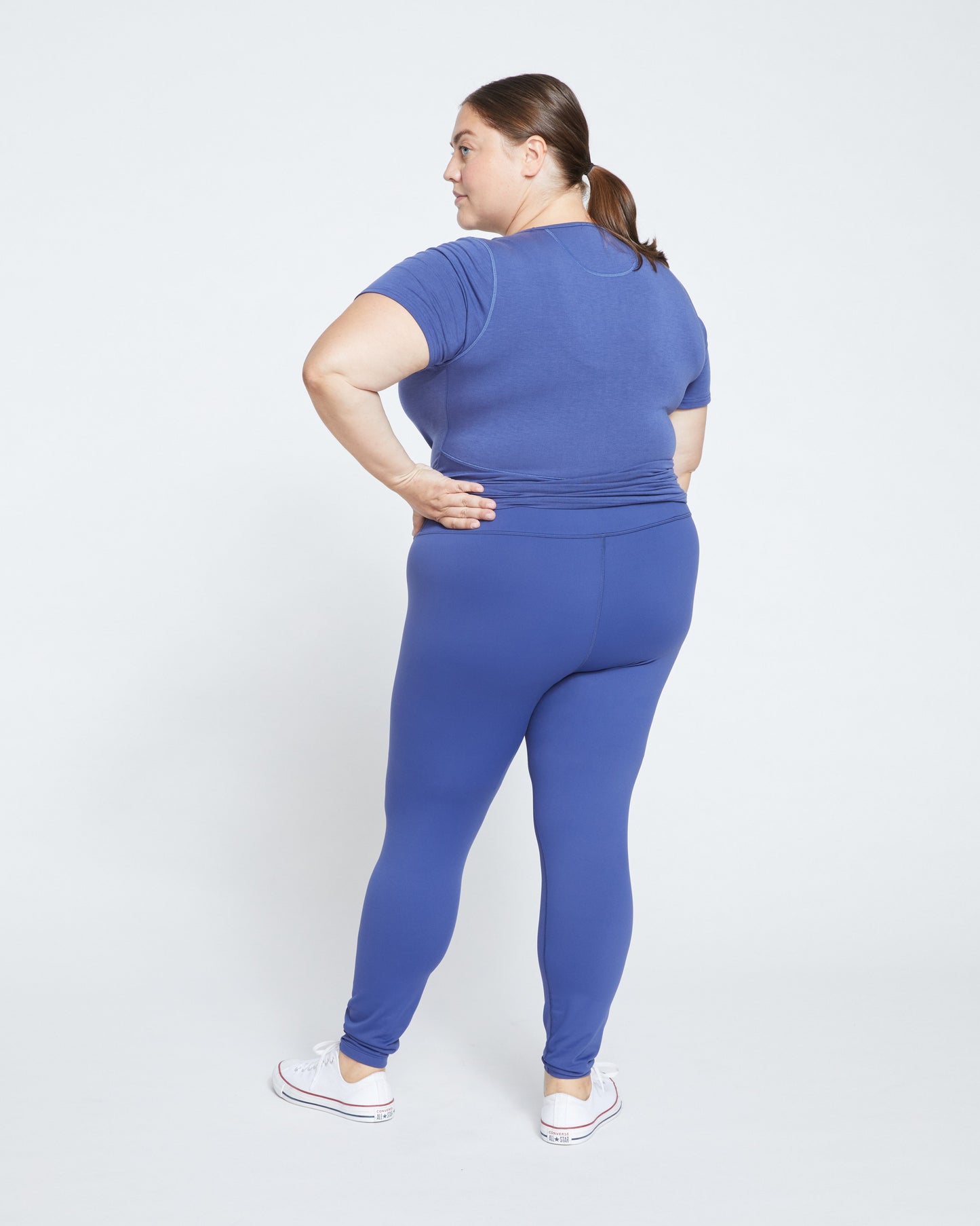 Next-to-Naked Legging - Rich Cobalt