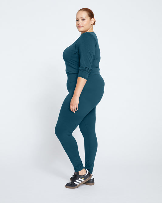 Next-to-Naked Legging - Deep Sea