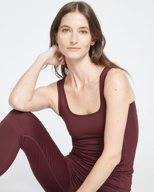 Next-to-Naked Sport Tank - Black Cherry