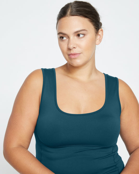 Next-to-Naked Sport Tank - Deep Sea