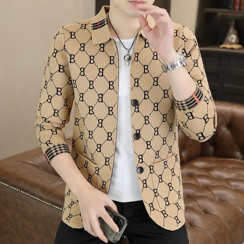 Sweater Coat Men's Casual Sweater - amazitshop