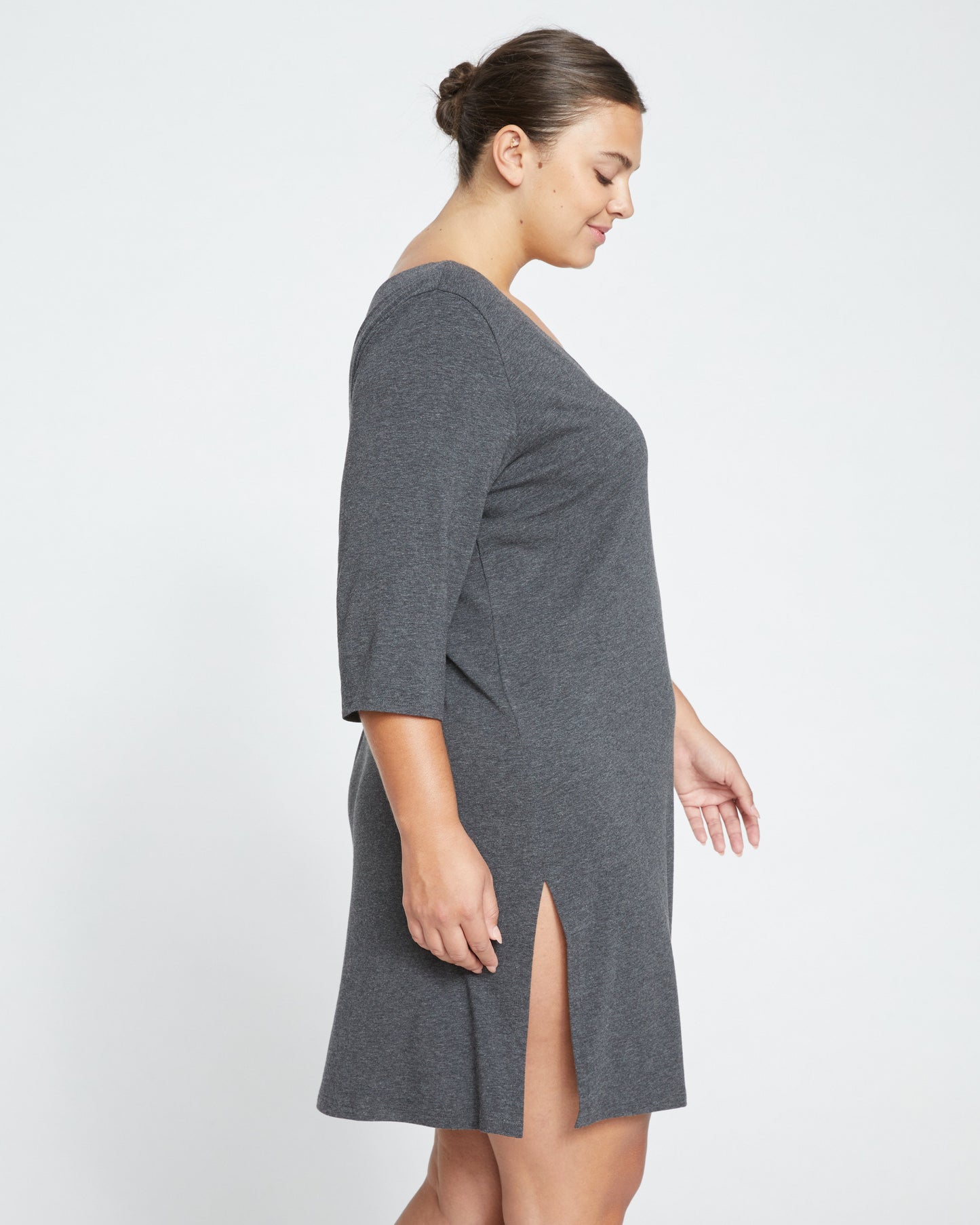 UltimateS Aubrey Sleep Dress - Heather Charcoal