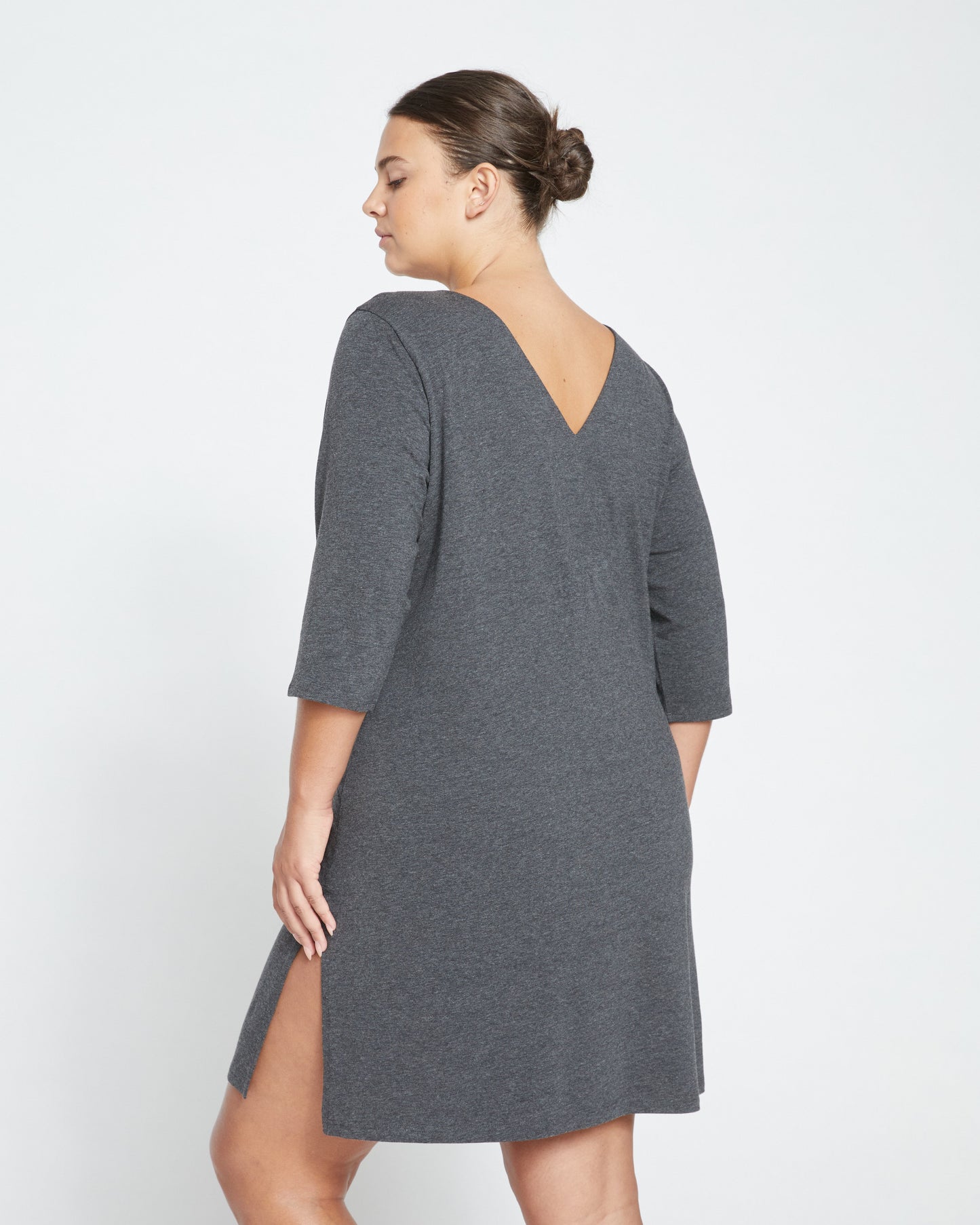 UltimateS Aubrey Sleep Dress - Heather Charcoal