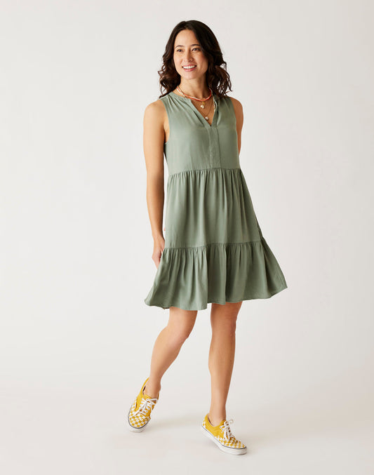 Nellie Dress: Light Cilantro