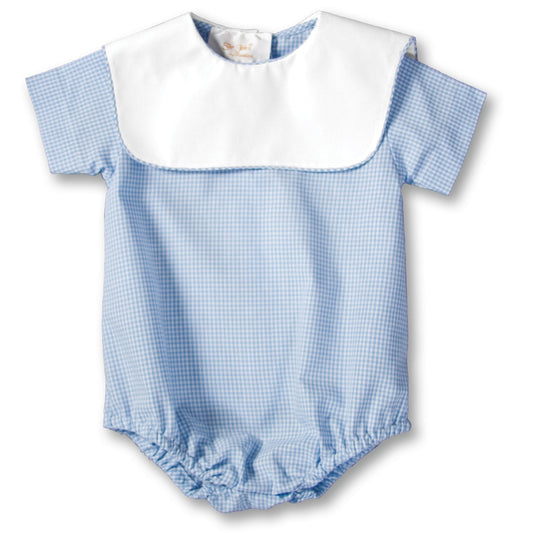 Blue Gingham Bubble