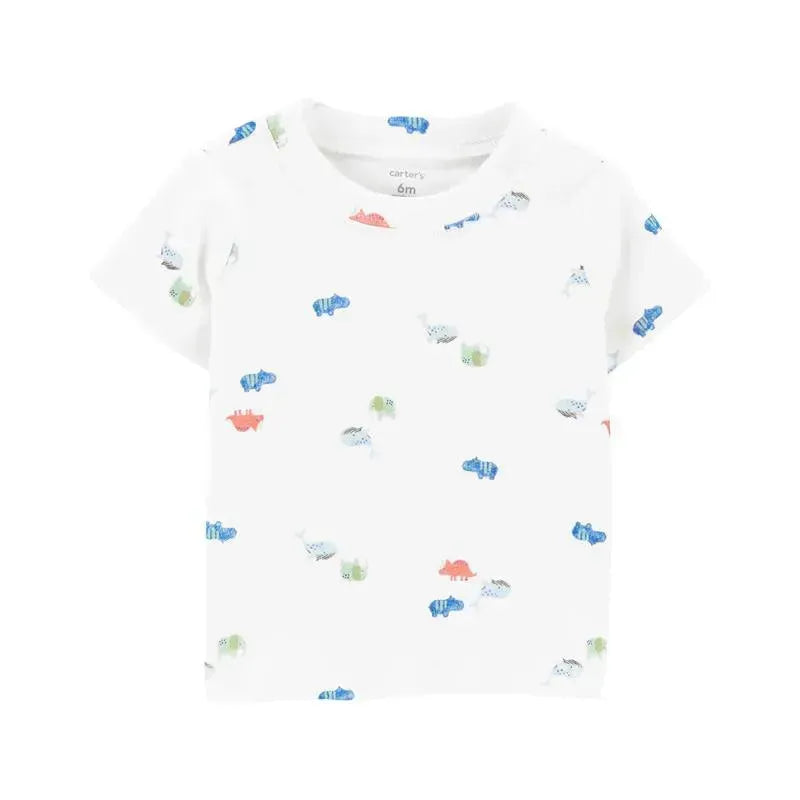 Carters - Baby Boy 2Pk Bodysuit & Overall Set