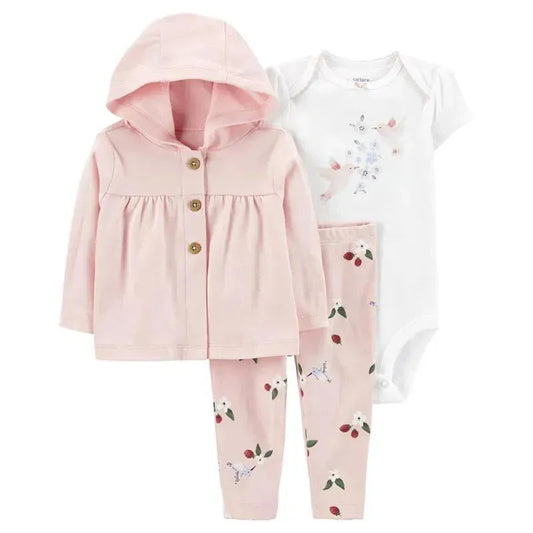 Carters - Baby Girl 3Pk Little Cardigan Set, Pink