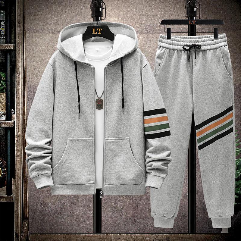Casual Sports Suit Men's Loose Sportswear Hooded - amazitshop