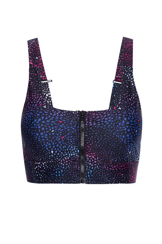 Soho Zipper Galaxy Bra