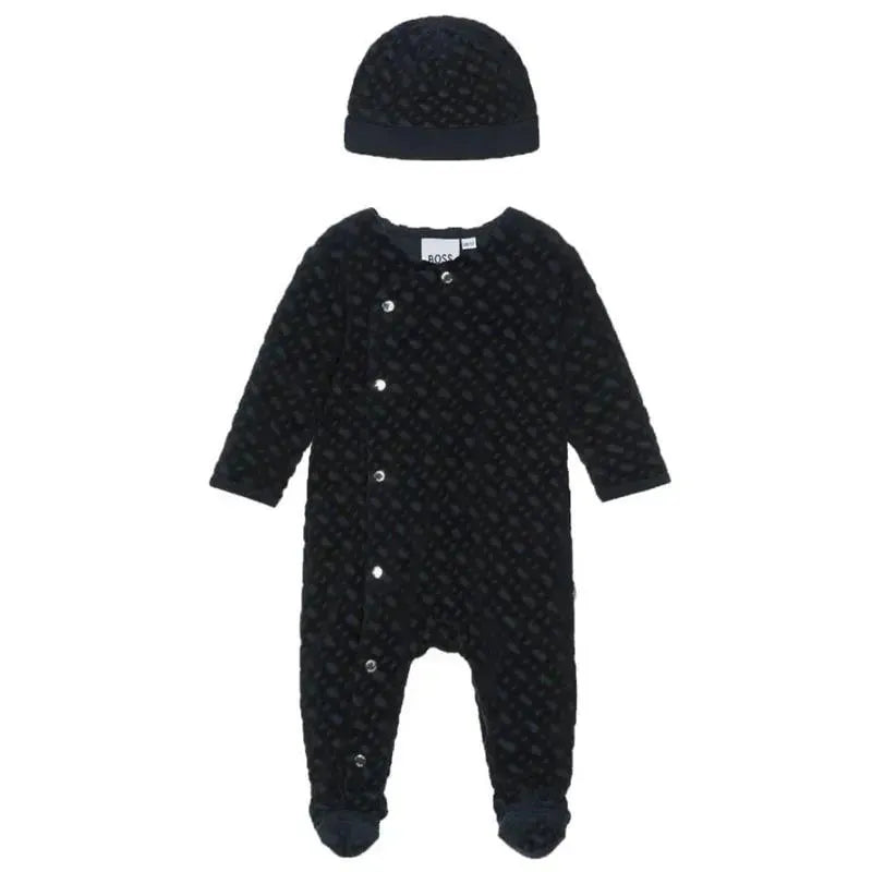 Hugo Boss - Baby Boys Velvet Navy Gift Set