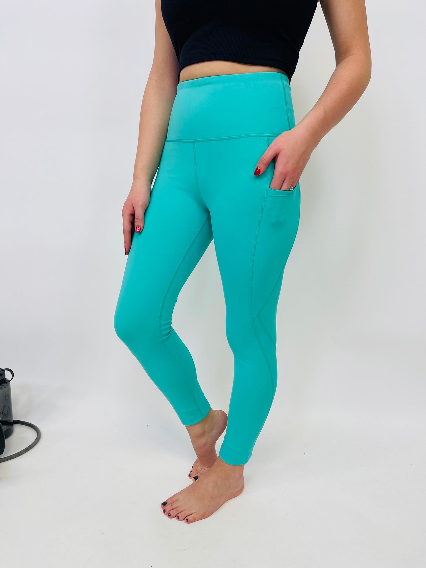 PLUS/REG So Far Ahead Leggings In Emerald