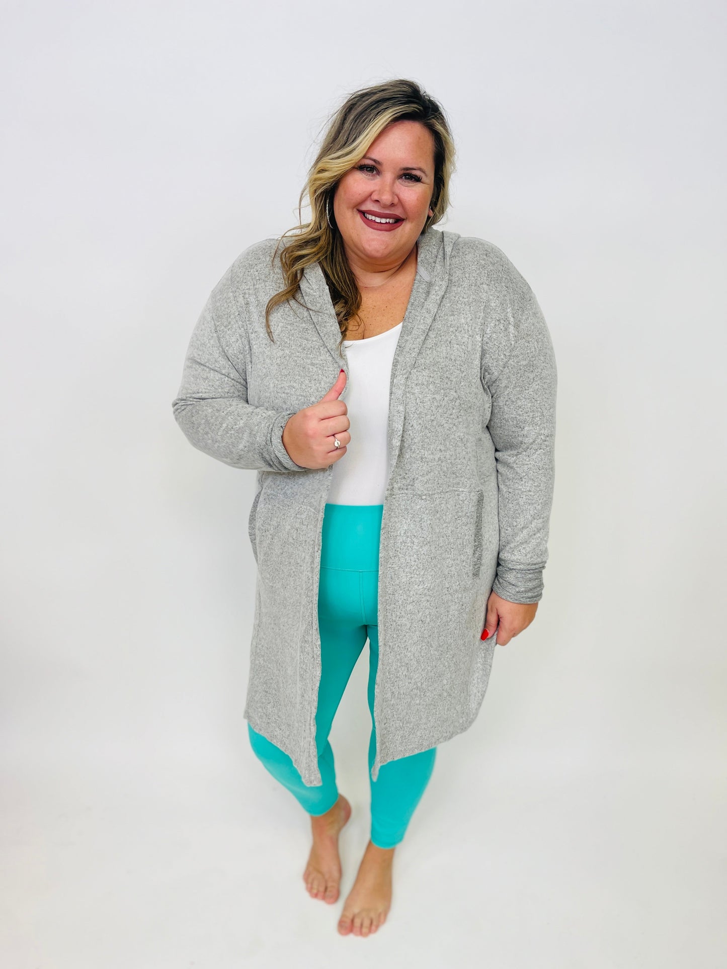 PLUS/REG So Far Ahead Leggings In Emerald