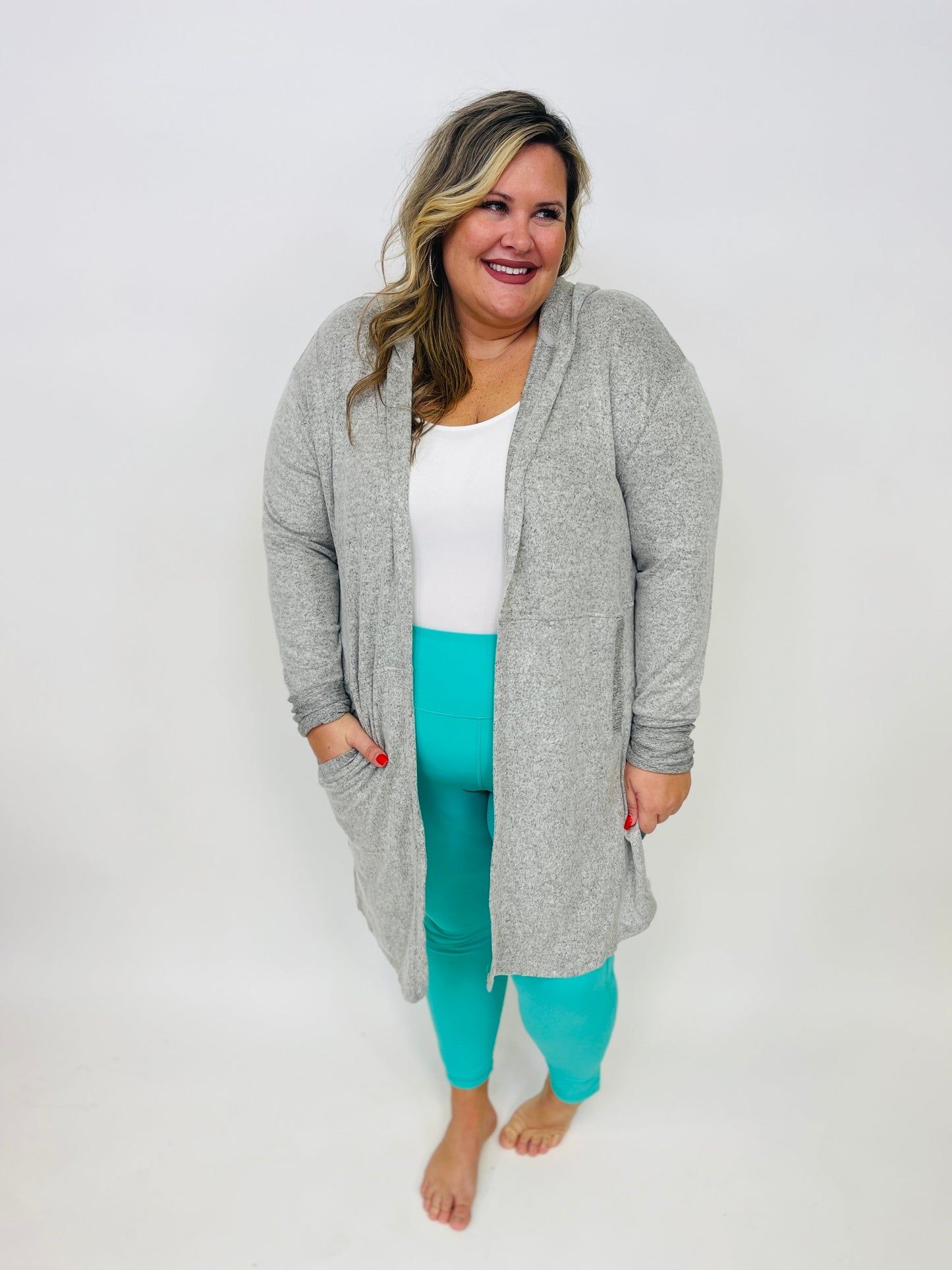 PLUS/REG So Far Ahead Leggings In Emerald