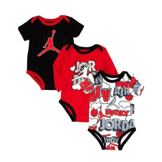 Jordan Baby - Boy Air Comic Bodysuit, Red