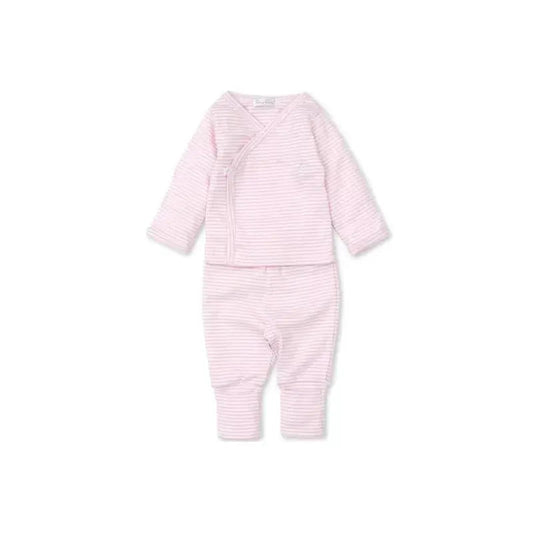 Kissy Kissy - Baby Girl Footed Pant Set, Pink