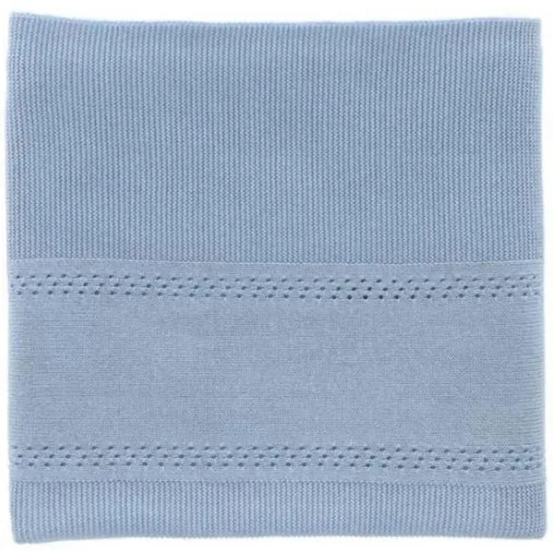Martin Aranda - Baby Blanket Knit Unisex Square Garden, Pink