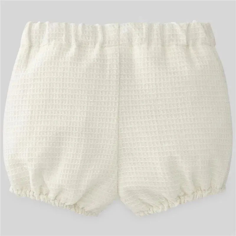 Paz Rodriguez - Baby Unisex Woven Short Neboa, Cream
