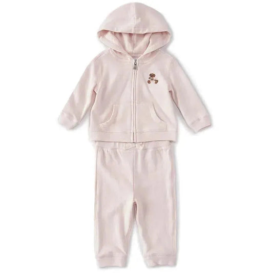 Polo Ralph Lauren Baby - Polo Bear Hoodie & Pant Set, Delicate Pink