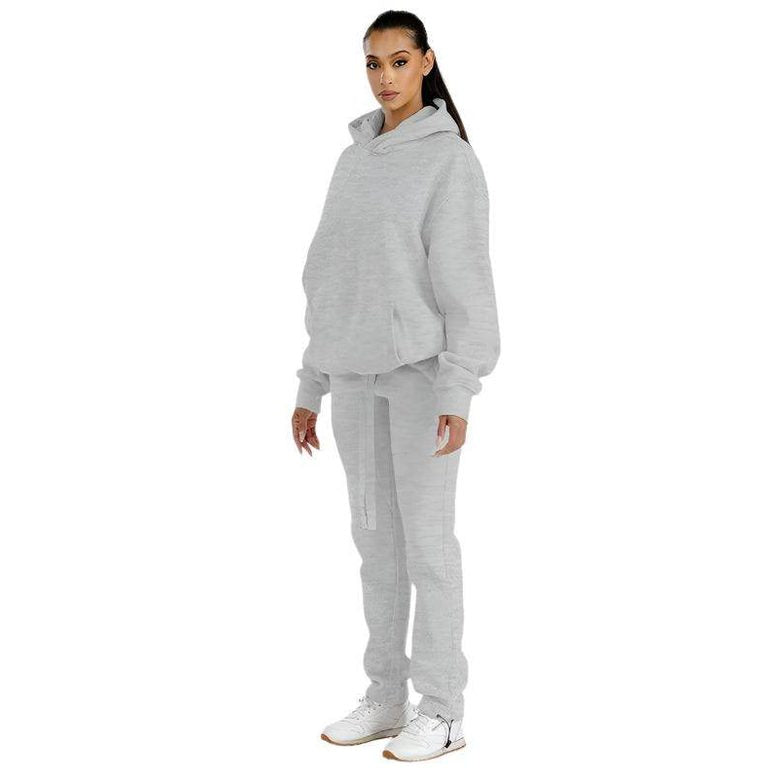 Women's Activewear Premium Cotton Blend Hoodie 2PC Set
