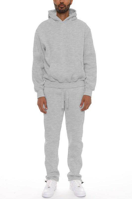 Men's Activewear Premium Cotton Blend Hoodie SET