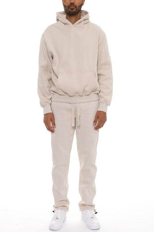 Men's Activewear Premium Cotton Blend Hoodie SET
