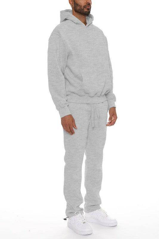 Men's Activewear Premium Cotton Blend Hoodie SET