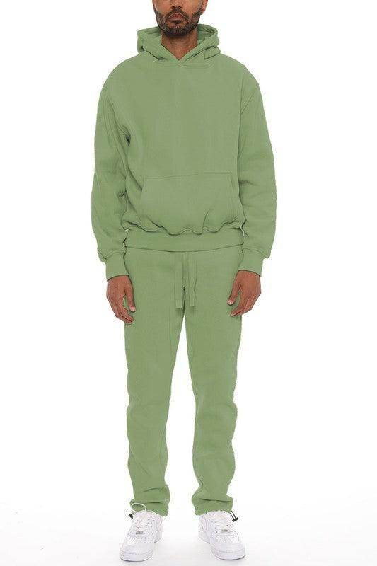 Men's Activewear Premium Cotton Blend Hoodie SET