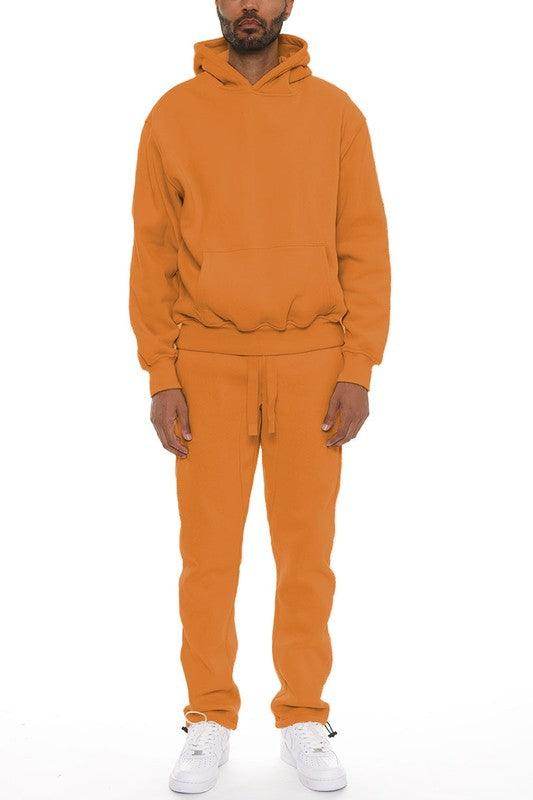 Men's Activewear Premium Cotton Blend Hoodie SET