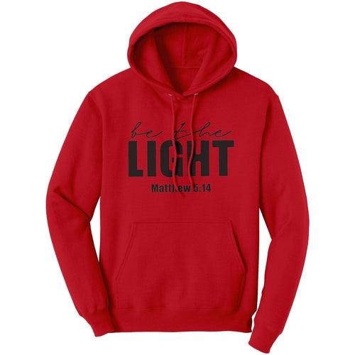 Graphic Hoodie Sweatshirt, Be The Light Matthew 5:14 Hooded Shirt - zoter Shop