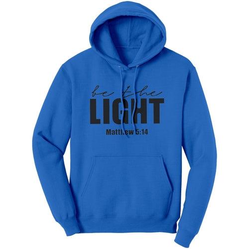 Graphic Hoodie Sweatshirt, Be The Light Matthew 5:14 Hooded Shirt - zoter Shop