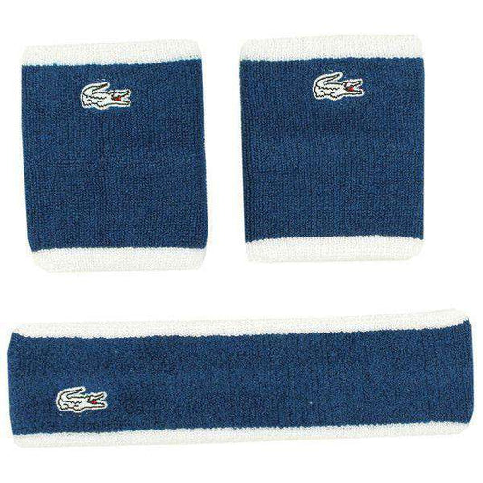 Sports Band Set in Monaco Blue and White by Lacoste