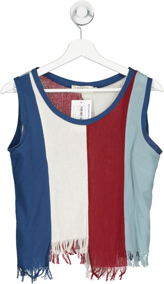 Labeca Multicoloured Nova Cotton Patchwork Top UK XS/S