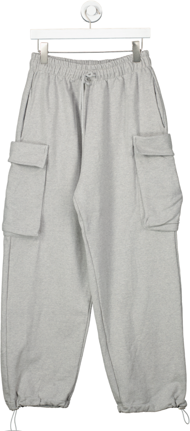 The Frankie Shop Deja Vu Grey Aliz Cargo Sweatpantss UK S