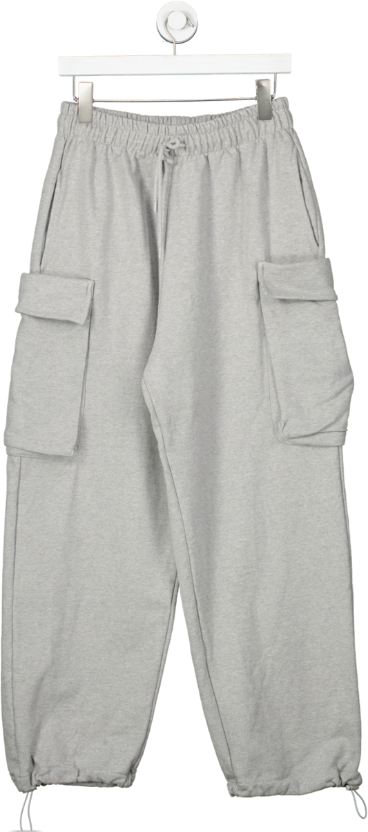 The Frankie Shop Deja Vu Grey Aliz Cargo Sweatpantss UK S