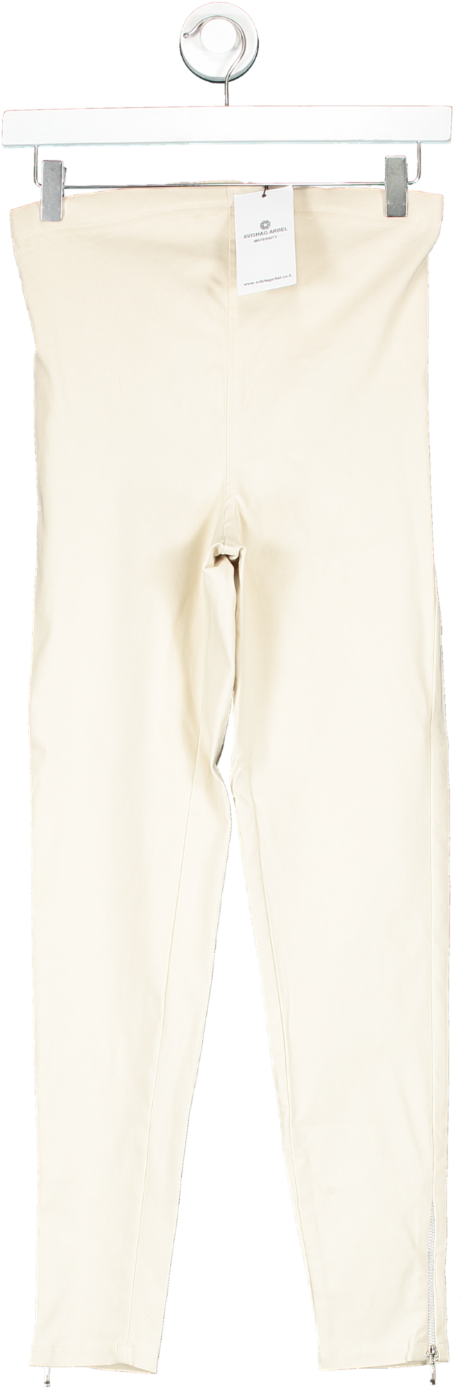 Avishag Arbel Cream Ann Maternity Pants UK XS
