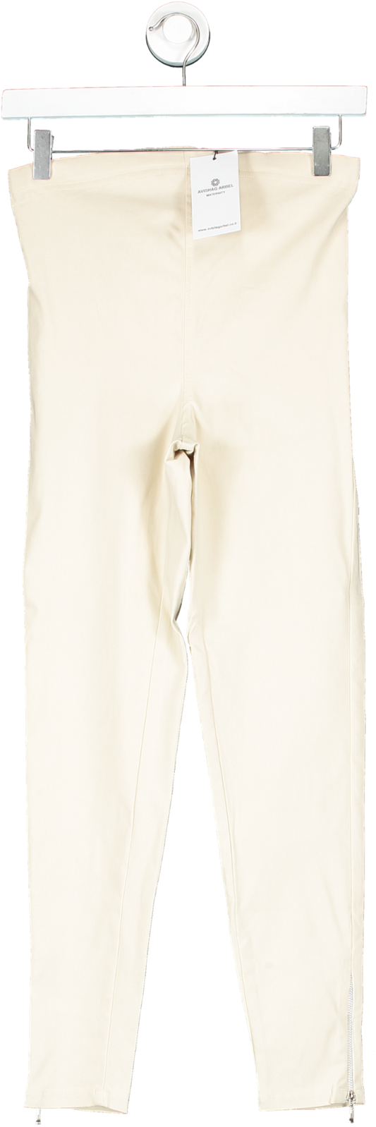 Avishag Arbel Cream Ann Maternity Pants UK XS