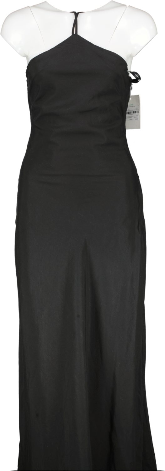 DISSH Black Levi Tencel Blend Midi Dress UK 6